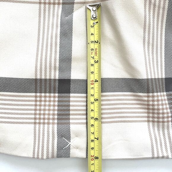 Anthro Maison d' Amélie Paris Women’s Tartan Plaid Oversized Blazer - Picture 15 of 16